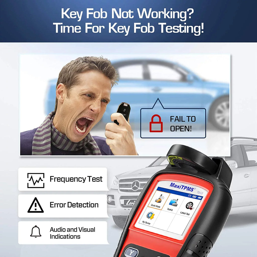 Tool Program, Reset, Key Relearn Fob TS408, Sensor Testing Autel TPMS Activation, TPMS
