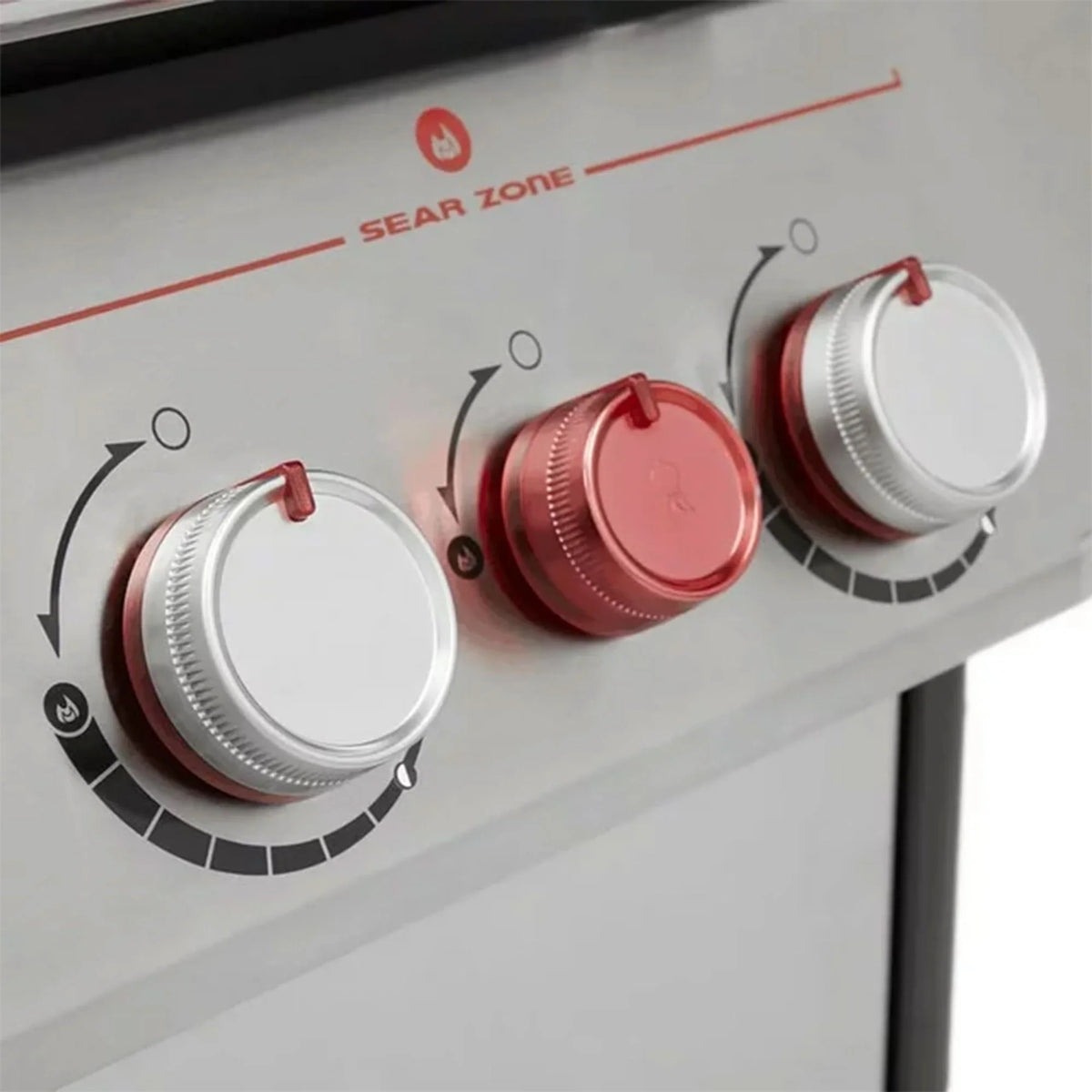 SX-325s with Stainless Propane Steel Smart in 3-Burner Connect Smart Technology Grill Grilling Weber Genesis Gas