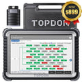 Bi-directional Car ECU Tool OBD2 Services Diagnostic Matching,34 TOPDON Scanner Coding, Phoenix Advanced Key Reset Scan Plus