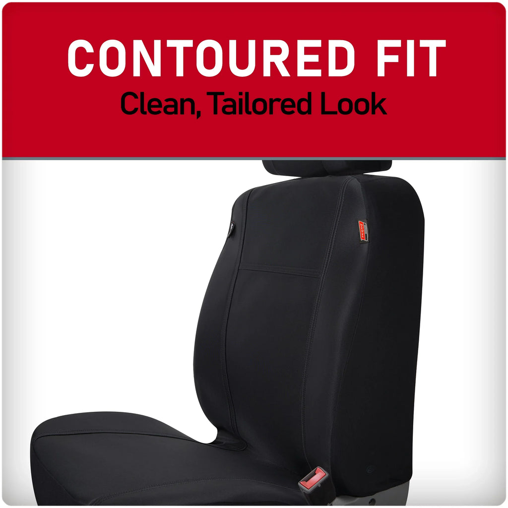 SUV Fit Covers, from Puncture-Resistant Pets, Seat 2-Piece Car, Protect Universal Truck, Black Dickies Front