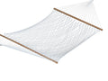 144” Person White Adjustable Hammock The Collection Hamptons Two Cotton Rope