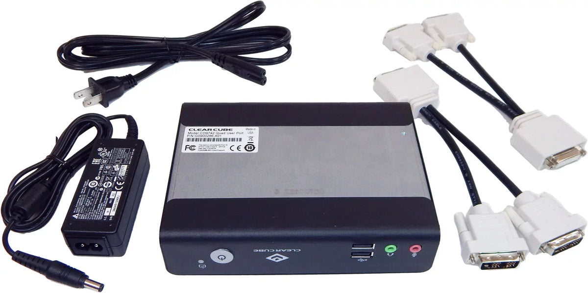 Quad ClearCube Port DHCP CD9742 Zero Client User