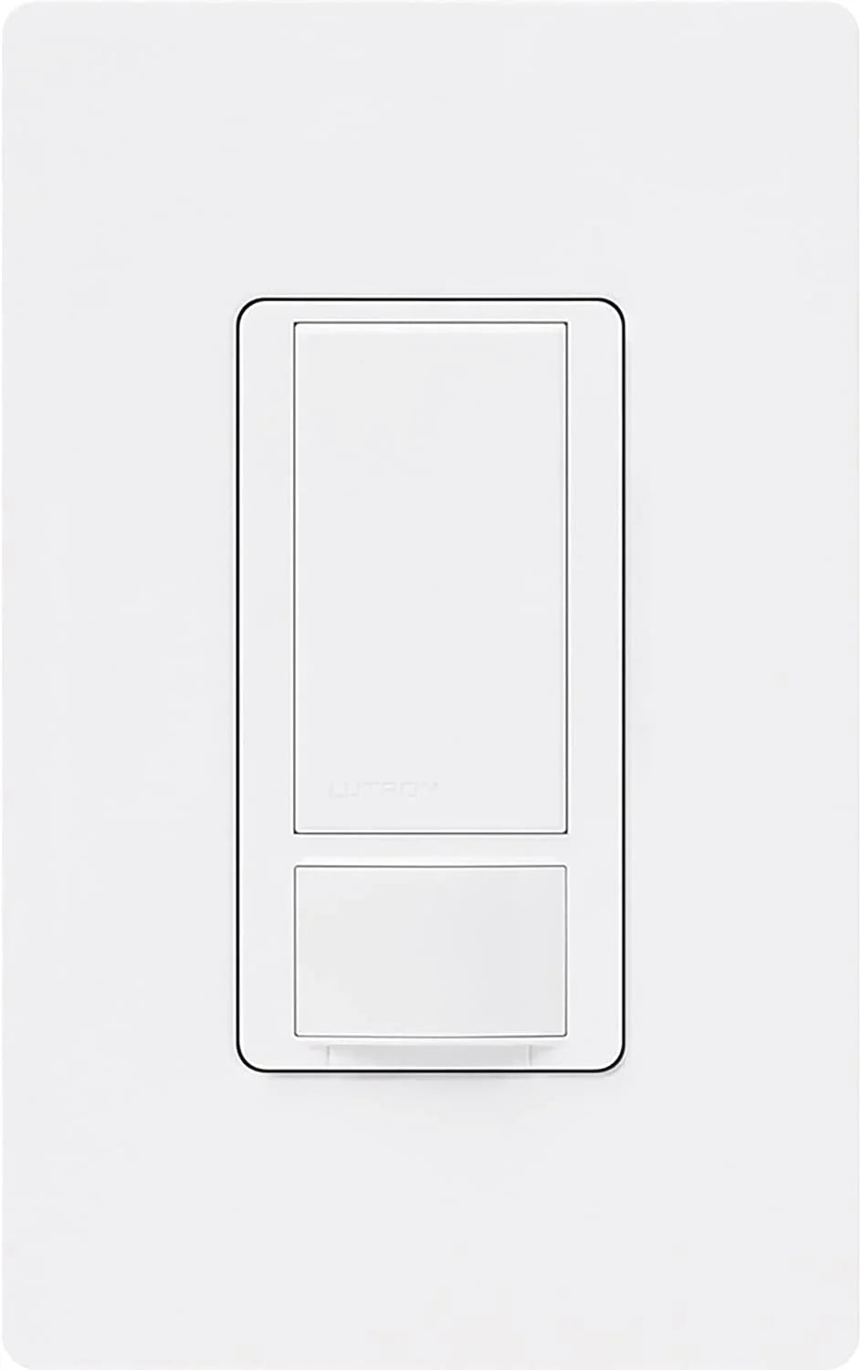 maestro 2a, neutral white lutron no single-pole, required, sensor (2-pack), switch ms-ops2-wh,