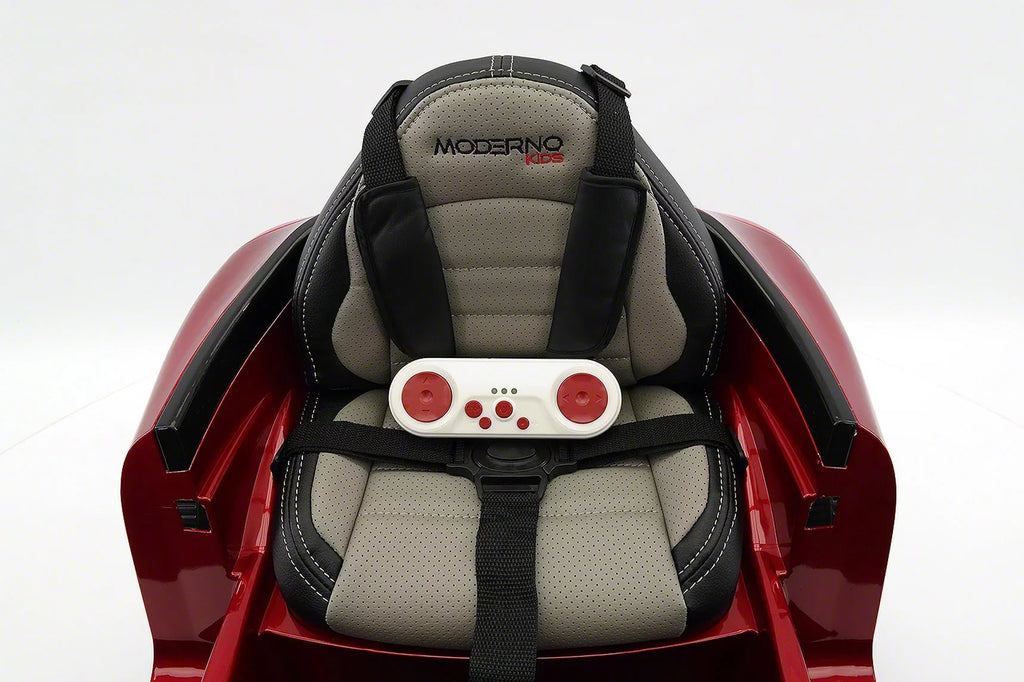 Roadster | 12V Electric Kids Red Ride-On R/C Car Remote Kiddie with Cherry Parental