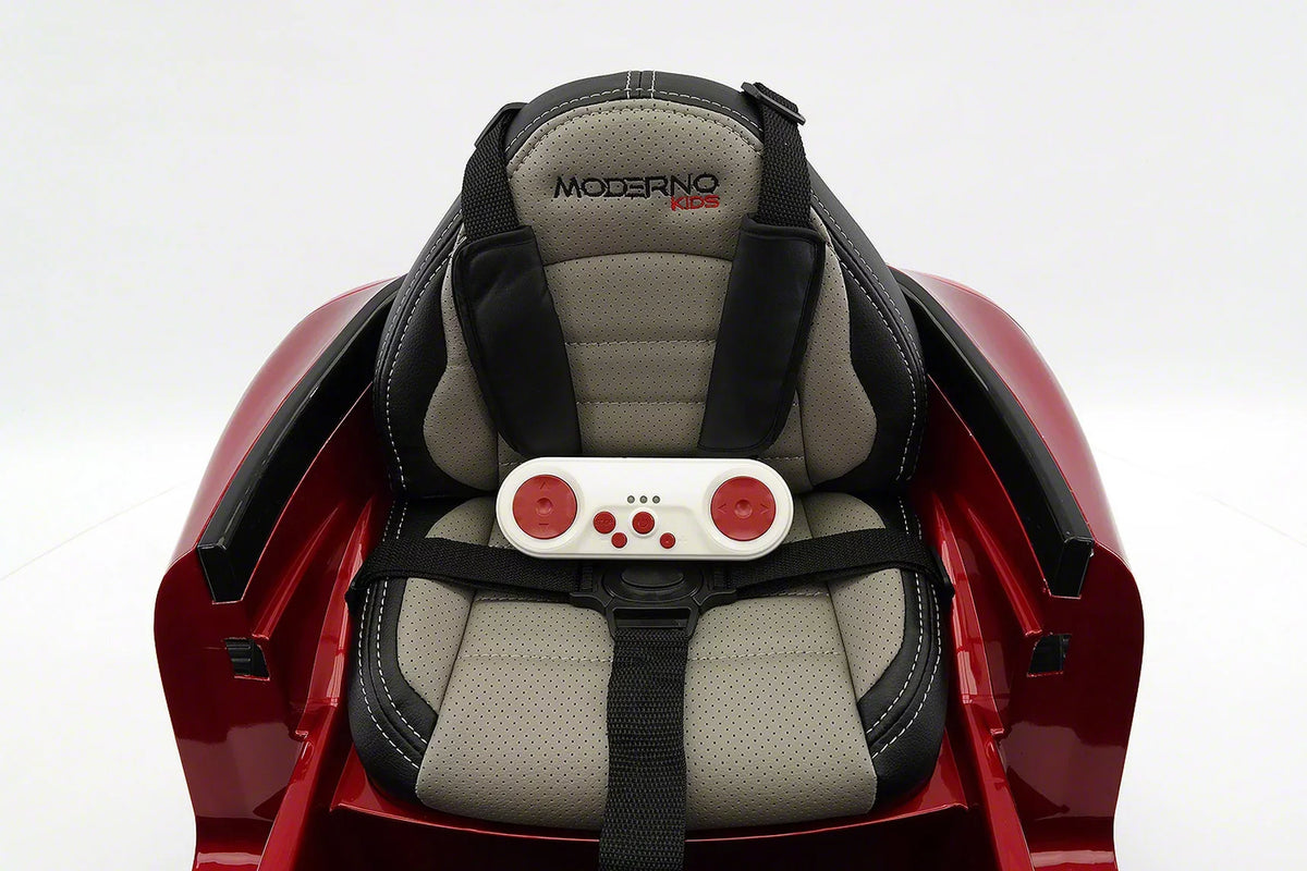 Roadster | 12V Electric Kids Red Ride-On R/C Car Remote Kiddie with Cherry Parental