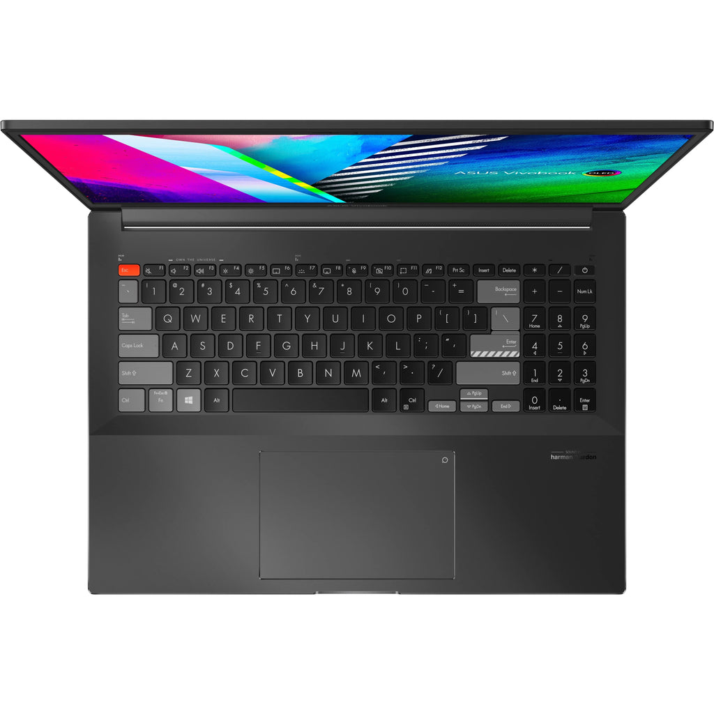 M7600, RTX GeForce 11 Pro 3050 1TB WQXGA+, 16\" NVIDIA Gray, RAM, 5800H, Ryzen 16X 16GB Windows Black/Earl Vivobook SSD, Home, M7600QE-DB74 7 Asus AMD Ti,