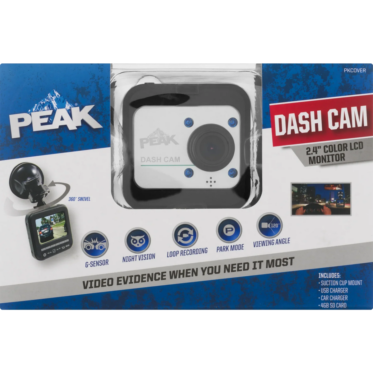 PEAK CT Cam, 1.0 Dash