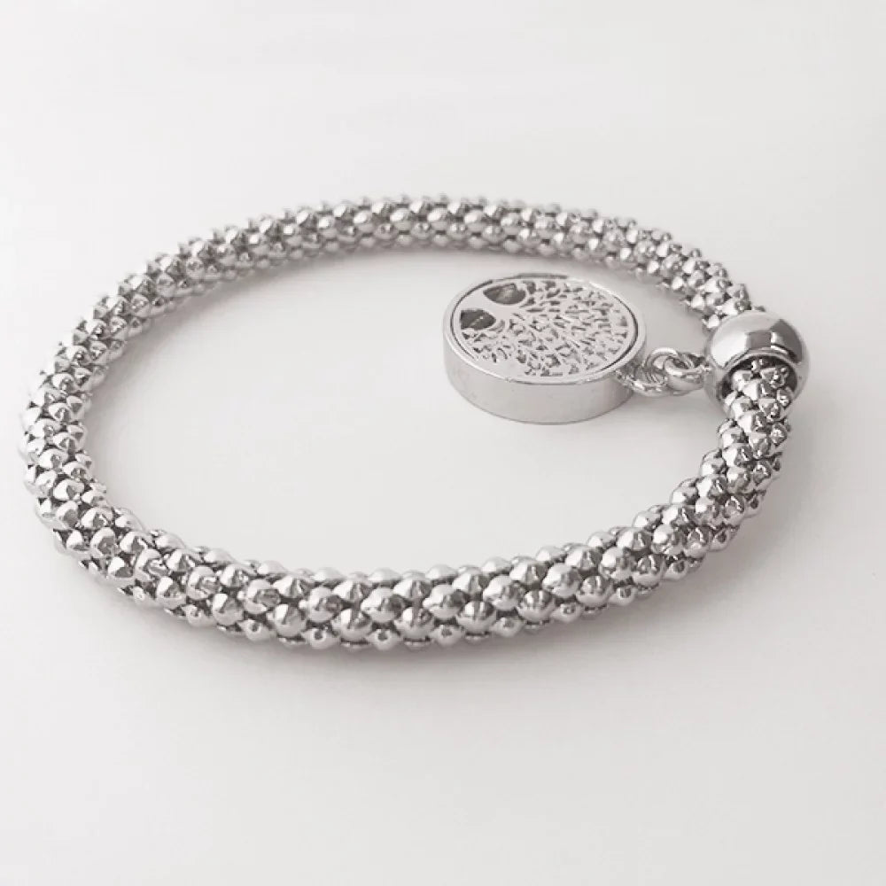 Bangle patriotic emblem Pendant St. Adjustable Petersburg wristband silver Jewelry Russia Chain