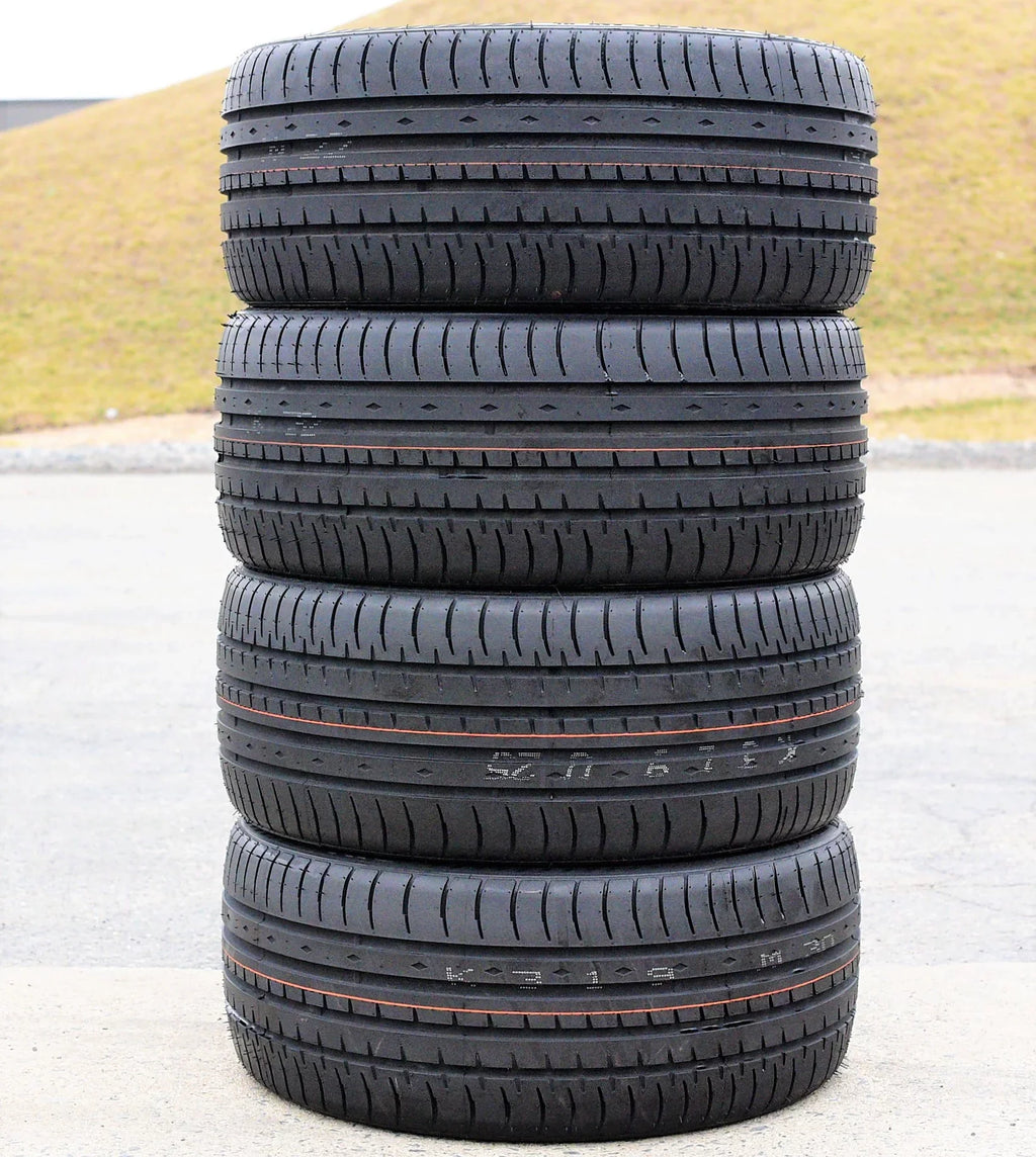 Titanium, Accelera 2 Fits: 95Y 2012-18 A/S Performance High 235/40ZR18 of Honda Pair 235/40R18 Focus XL Phi (TWO) Sport Civic Touring Tires 2017-23