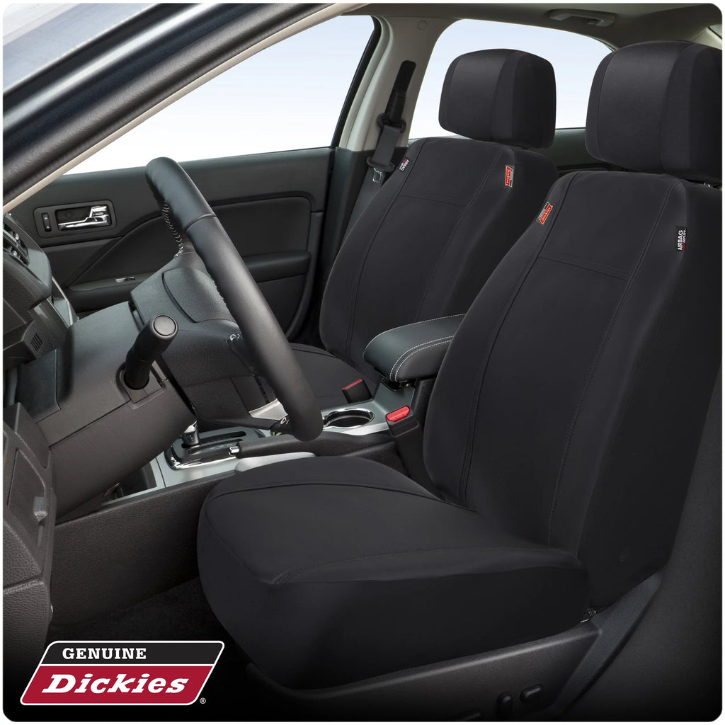 SUV Fit Covers, from Puncture-Resistant Pets, Seat 2-Piece Car, Protect Universal Truck, Black Dickies Front