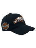Curved Black, Davidson H-D Bill Harley Harley-Davidson Cap- Men's Embroidered Baseball Adjustable