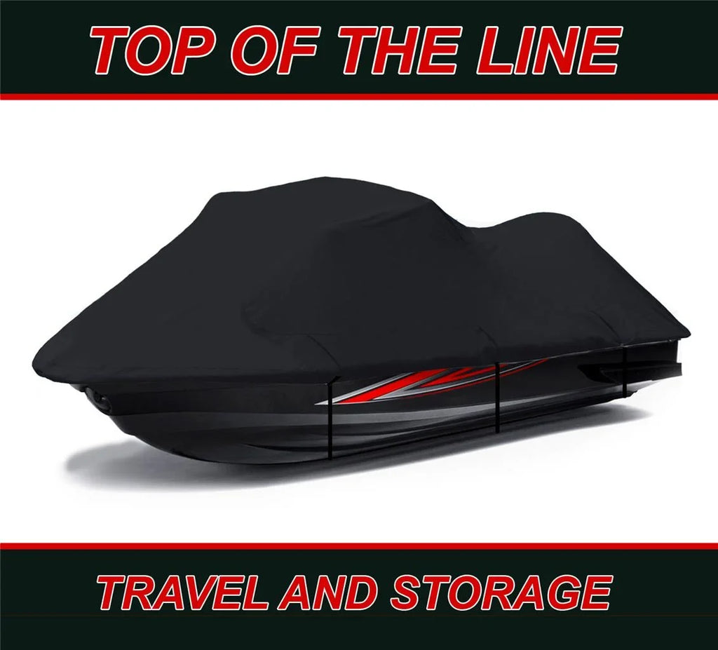 Compatible for PWC Waverunner 2015 BLACK Jetski Jet Yamaha Cover VXS JetSki Ski 600 2016 DENIER Cover