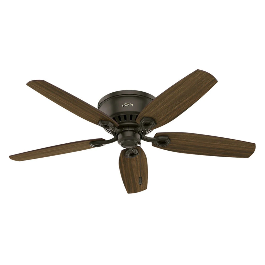 Snow Profile w/ Low Company White 52" Fan Fan Chain, Pull Hunter Builder Ceiling