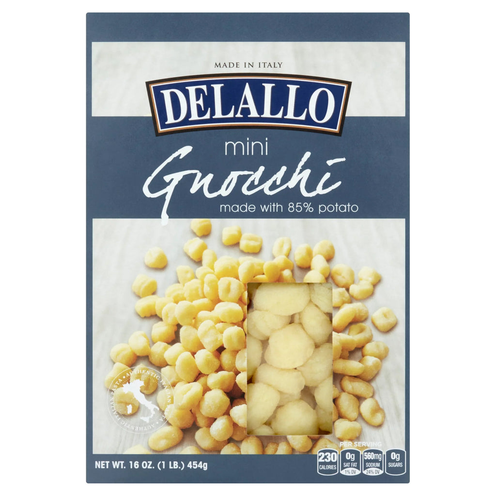 16 Potato Gnocchi, Mini DeLallo oz