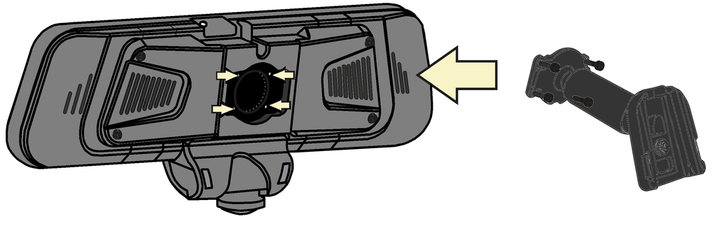 This Item Included D-Tab VSM-AV (for - Already / Mirror Backpack Included) 360 RYDEEN Mount TOMBO 360X BP1 Adaptor View for