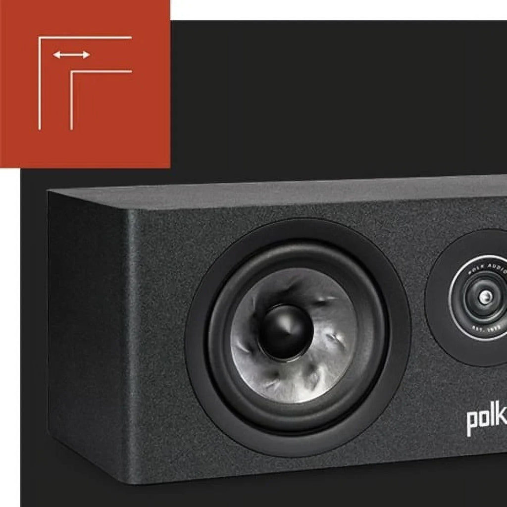 Black Speaker, W Reserve 200 RMS, R300 2-way Polk