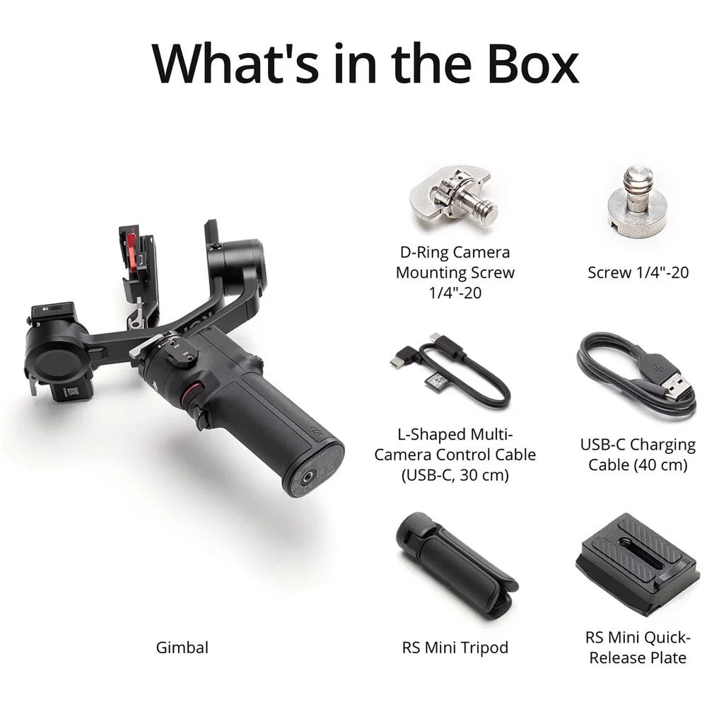 Mini Gimbal RS Stabilizer DJI 3