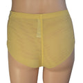 Women's Cut Perla Lace La Brief Full (XS) Yellow