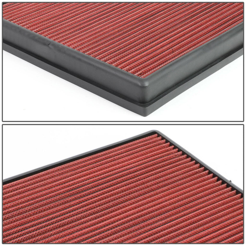 Buick Dry Durable Air For Chevy Filter Drop-In Red 1.4/1.6/2.4 Panel 2011-2019