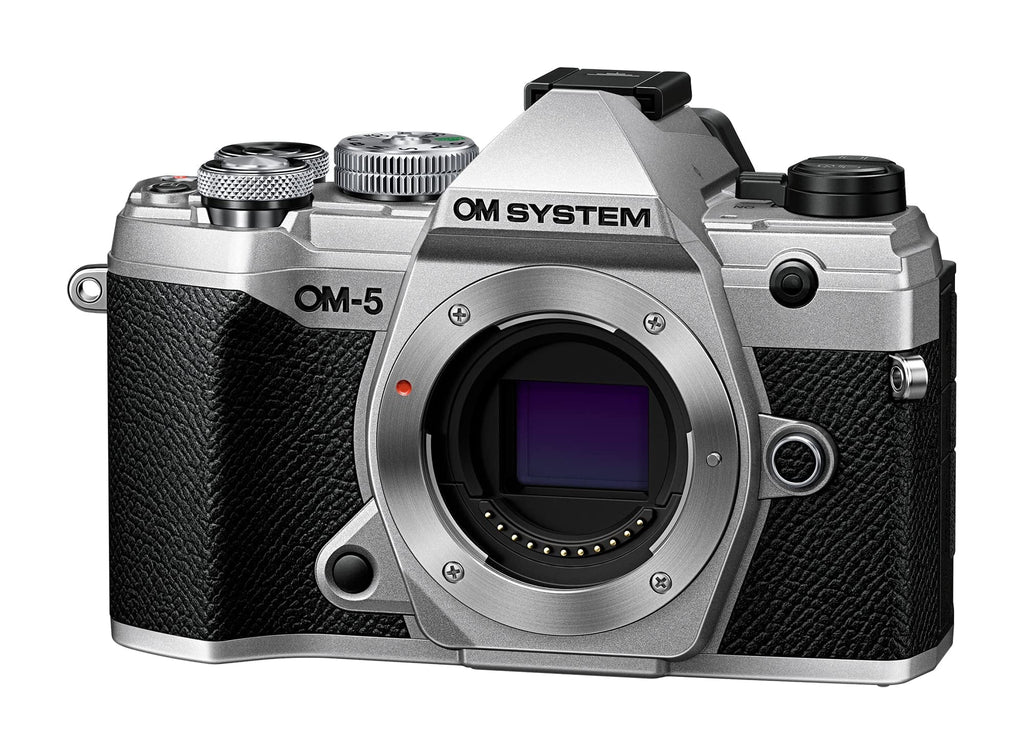 Olympus Mirrorless SYSTEM OM Camera Megapixel Body OM5 20.4 Silver Only,