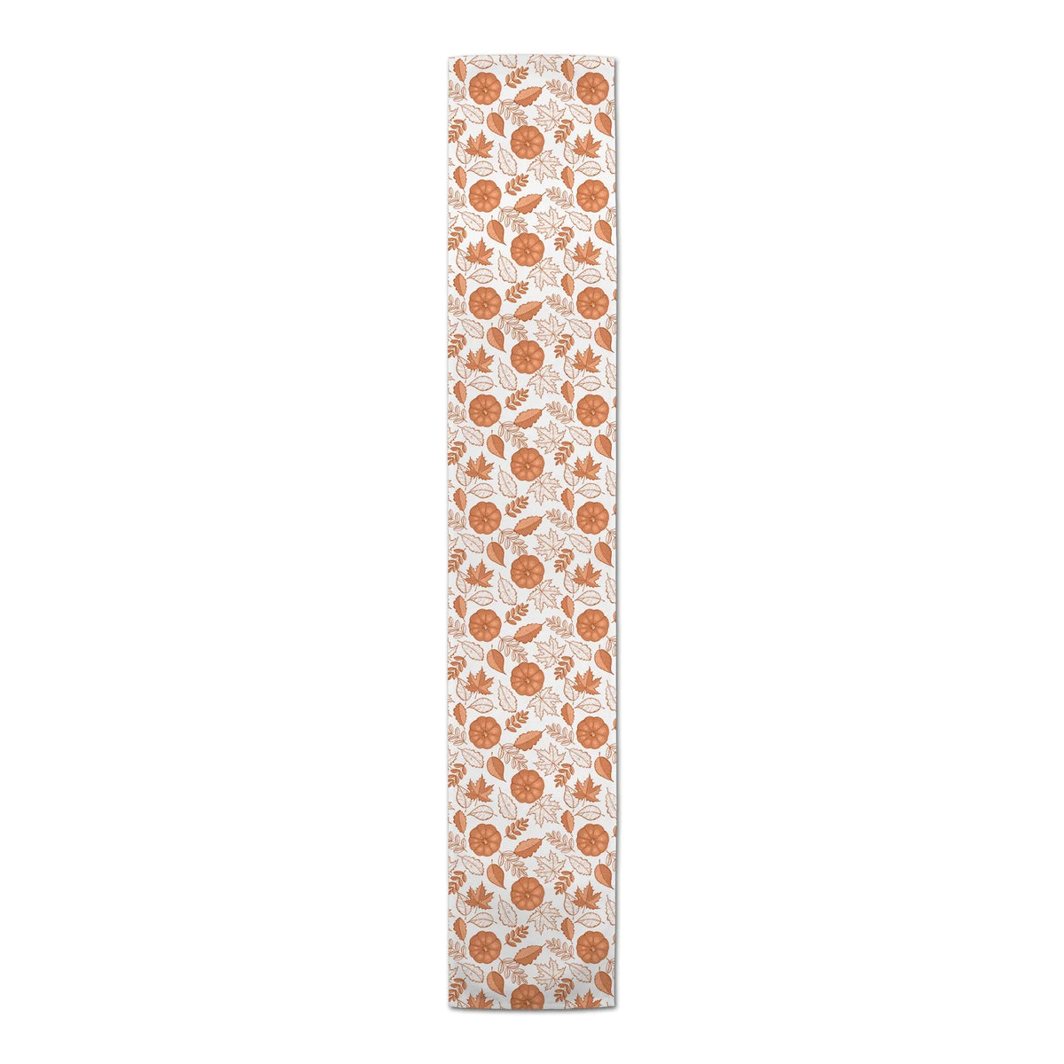Creative Twill Poly Foliage Products 16x72 Fall Orange Runner Table
