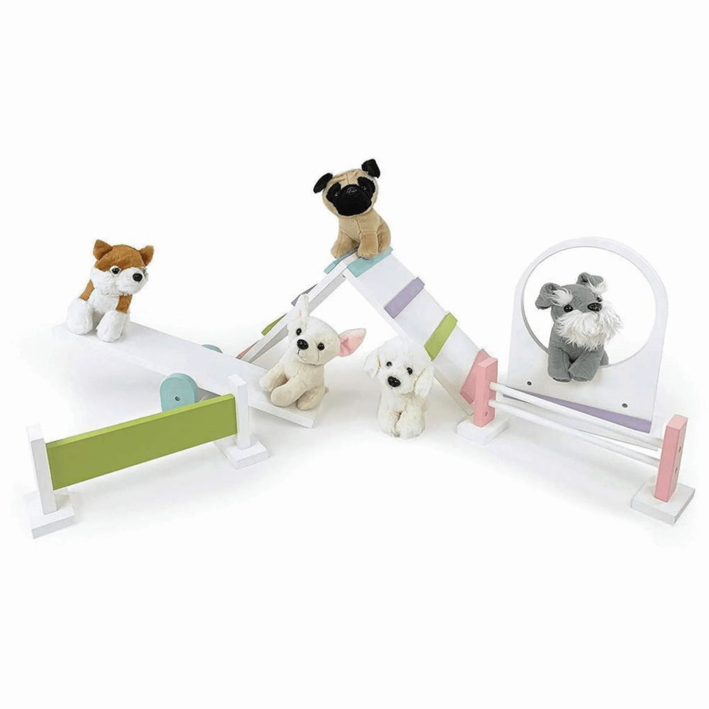 Doll by with Playtime Accessories Furniture Training Dog Eimmie Inch Set 18