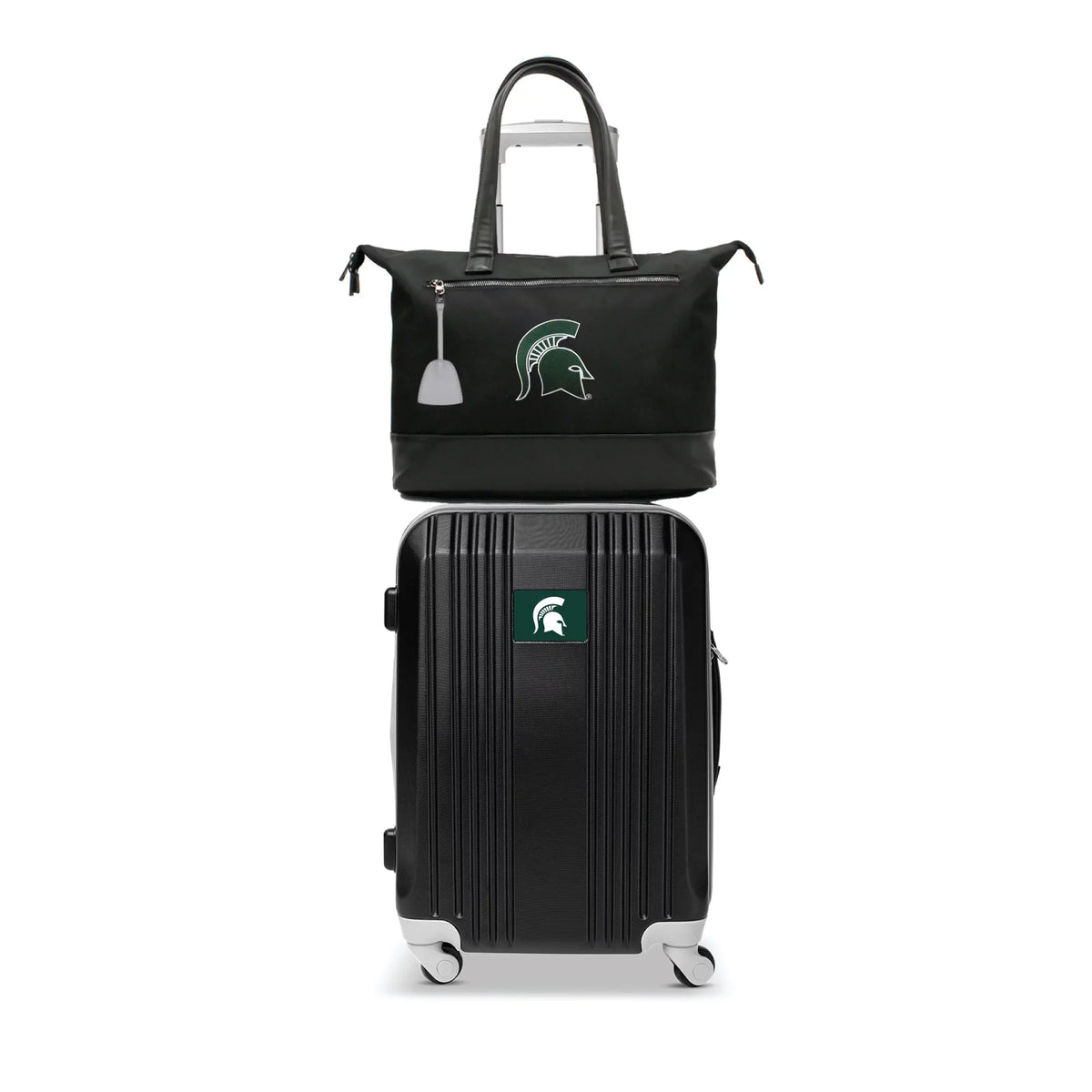 State Spartans Luggage Tote MOJO Laptop Set Bag and Michigan Premium