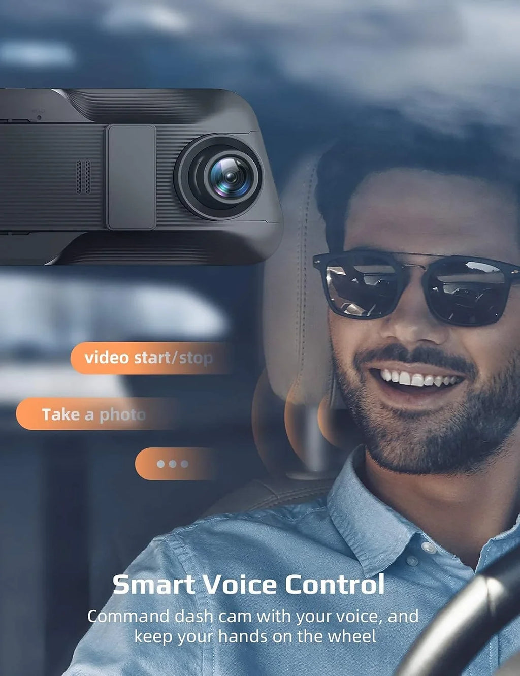 DASHCAM Box VIVILINK MOUNTED VX510 MIRROR Open