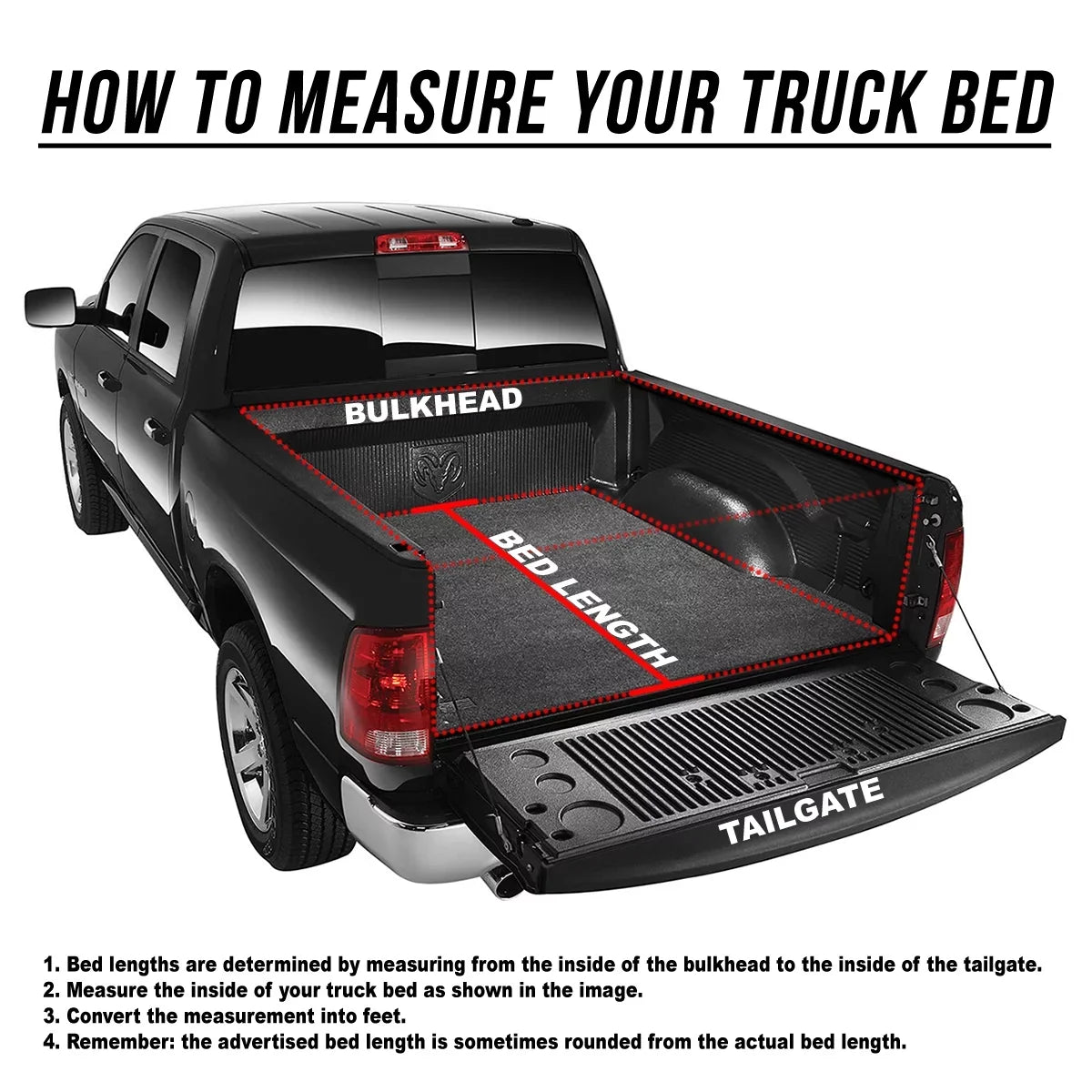 Bed Truck Cover 5.7' Motoring 2021 Fleetside Soft DNA 2009 to Trunk 1500 Tonneau Ram Adjustable -Fold TTC-TRISOFT-018 For Top Tri