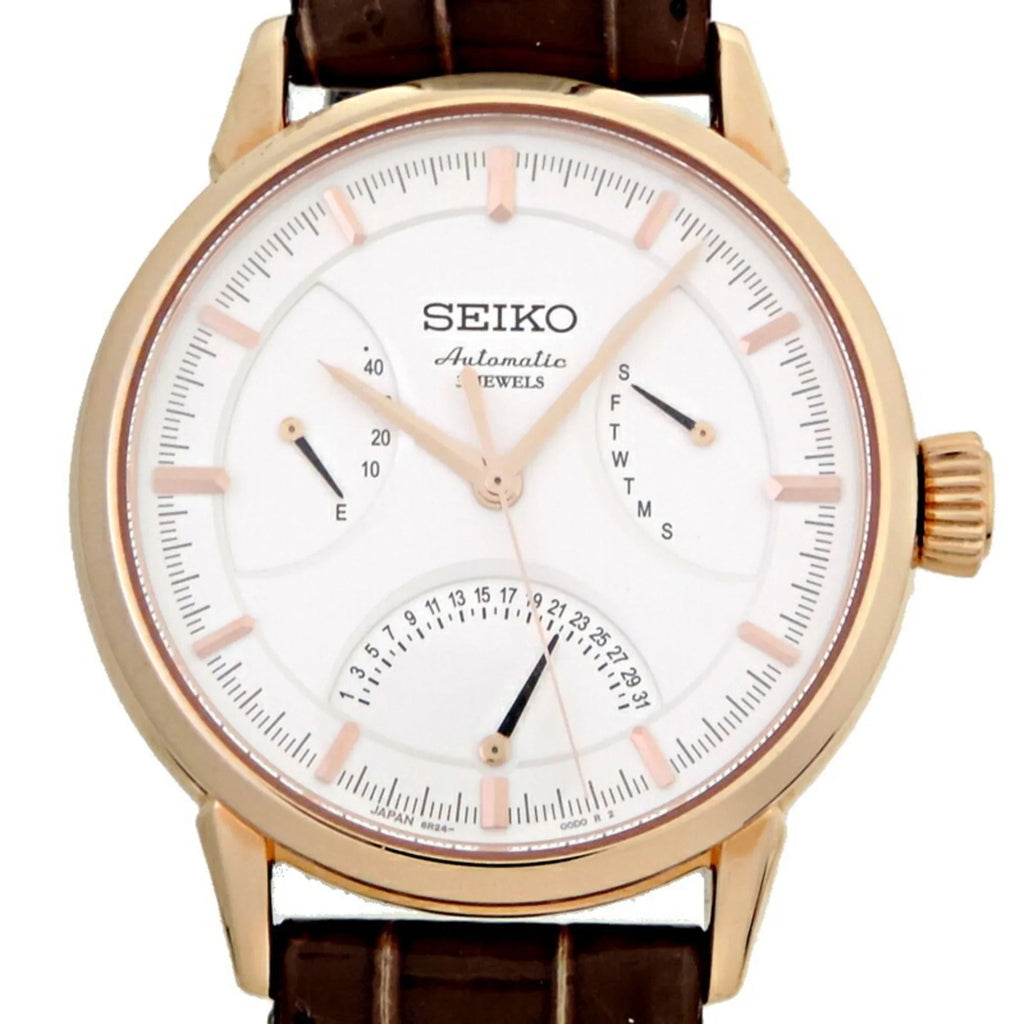 (6R24-00D0) Pre-Owned Watch Mechanical Men's Presage Seiko SARD006 (Good) Model