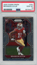 Gem Aiyuk Mint Football Prizm Brandon RC #301 Rookie 2020 PSA Panini 10 Card Graded