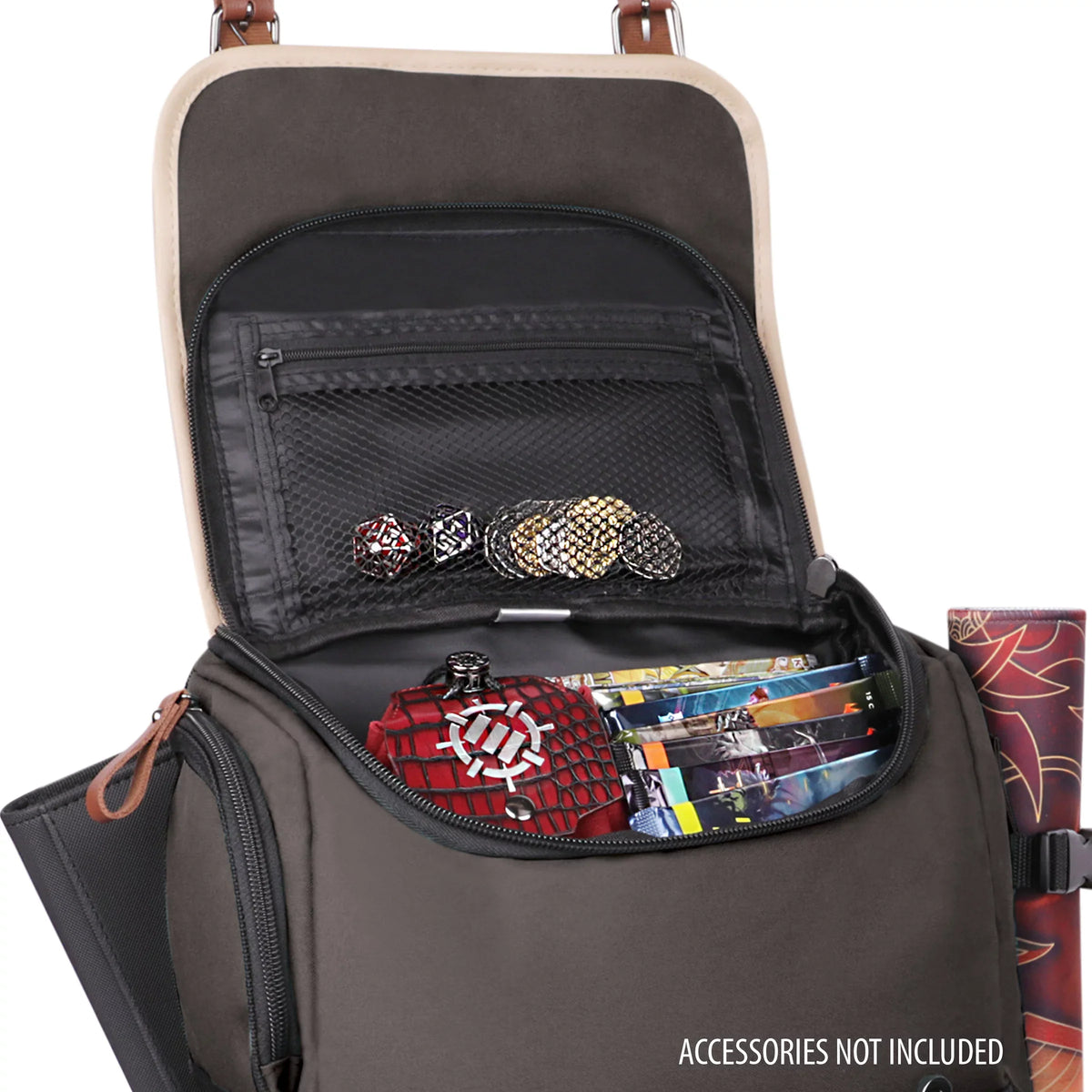 Storage Case Space ENHANCE Trading Playing Full-Size Backpack - Card Card for Box Card Binder