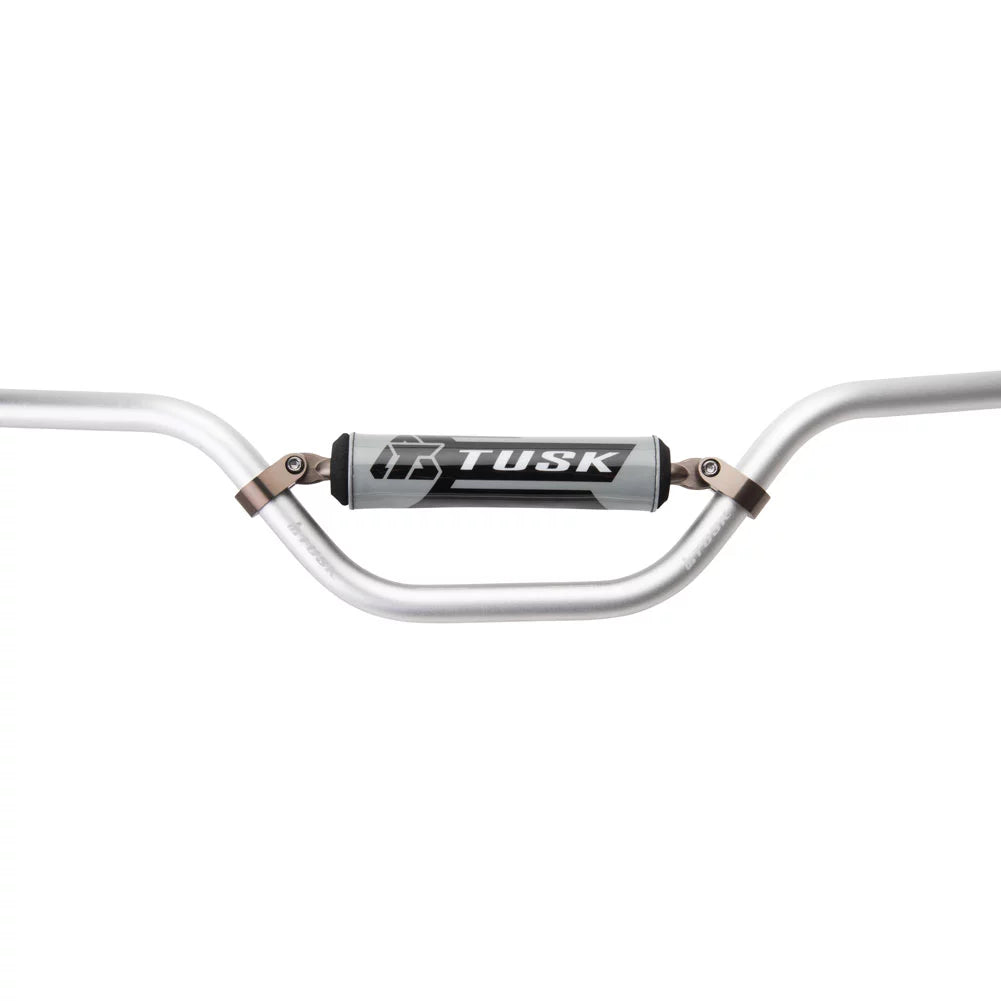 LEM Silver T-10 Bend SX Tusk For Aluminum Handlebar LX2 Mini 7/8" 1997-2000