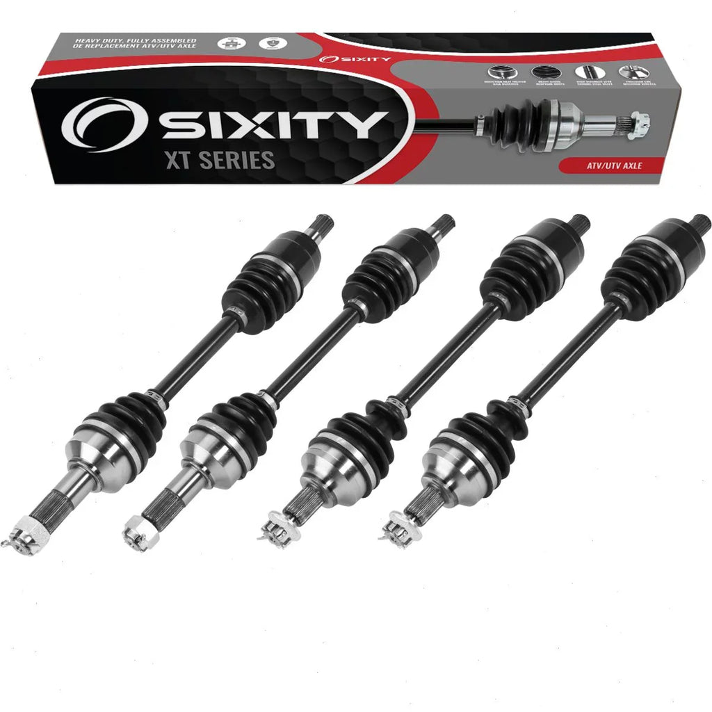 TRX420FA5 compatible Auto 4x4 XT with Rear FourTrax pc Left 2015-2019 Axles Front 4 Sixity IRS DCT Honda Rancher EPS Right TRX420FA6