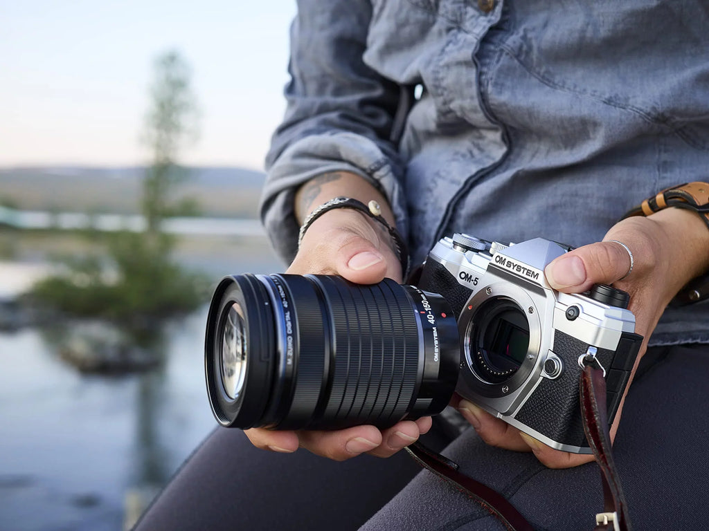 Olympus Mirrorless SYSTEM OM Camera Megapixel Body OM5 20.4 Silver Only,