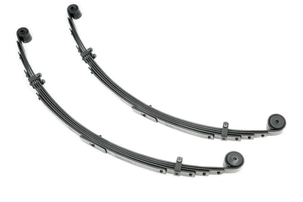 Rear Springs Rough 1984-2001 4" XJ - for Jeep Leaf 8047Kit nation Cherokee