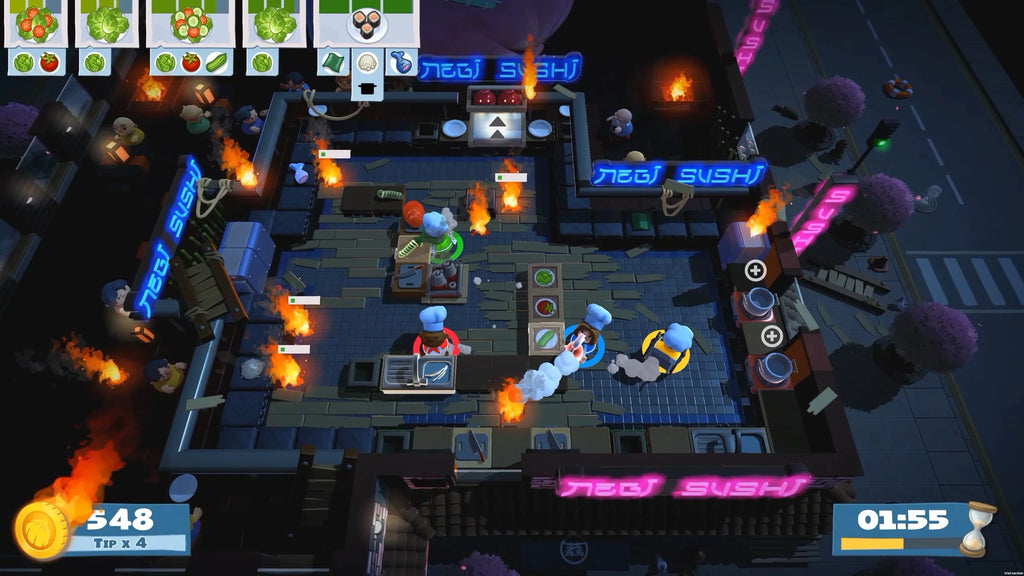 '+ Overcooked! Overcooked! 2
