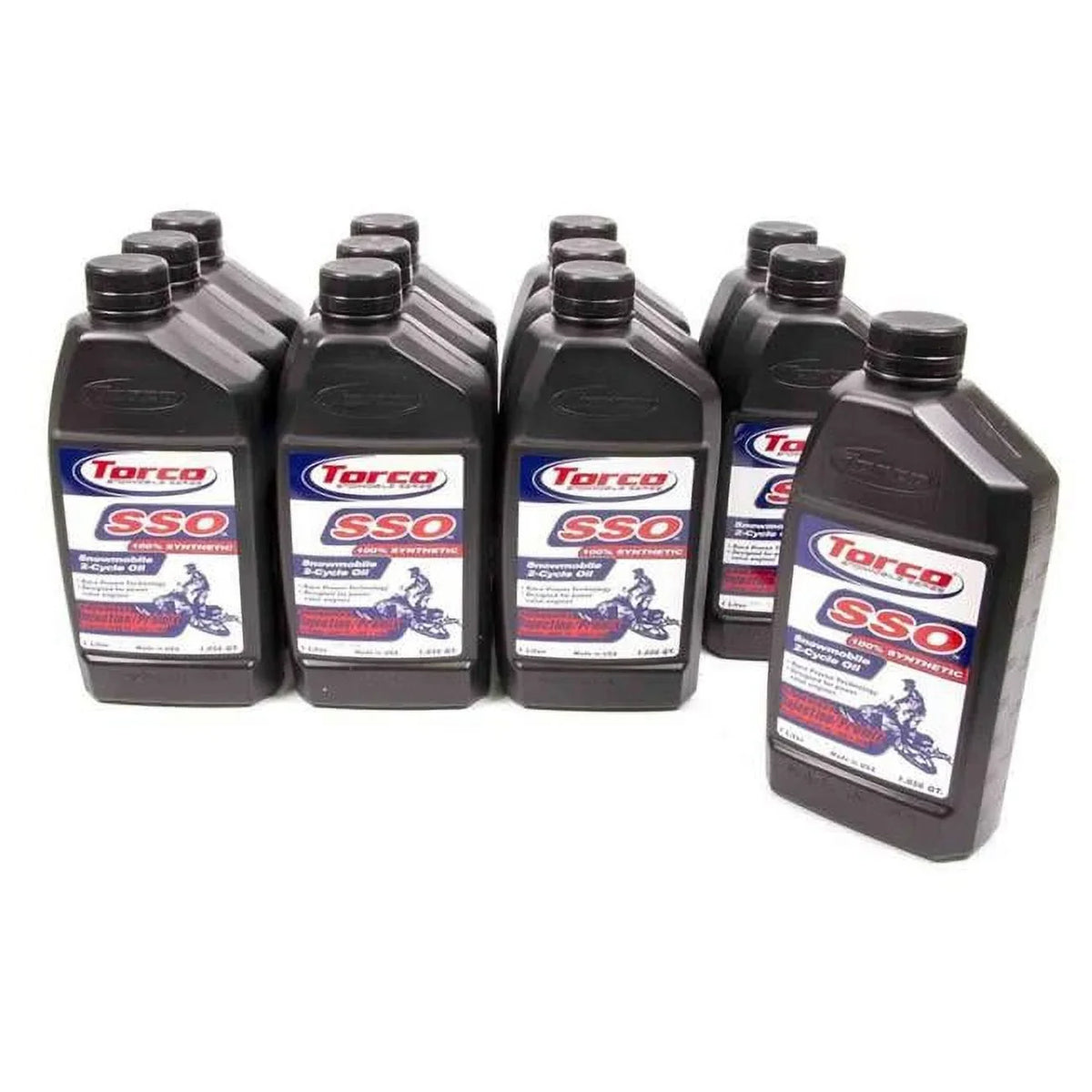 12 Oil Bottle, of S960066C Case 1 Snowmobile SSO Litre 2-Cycle
