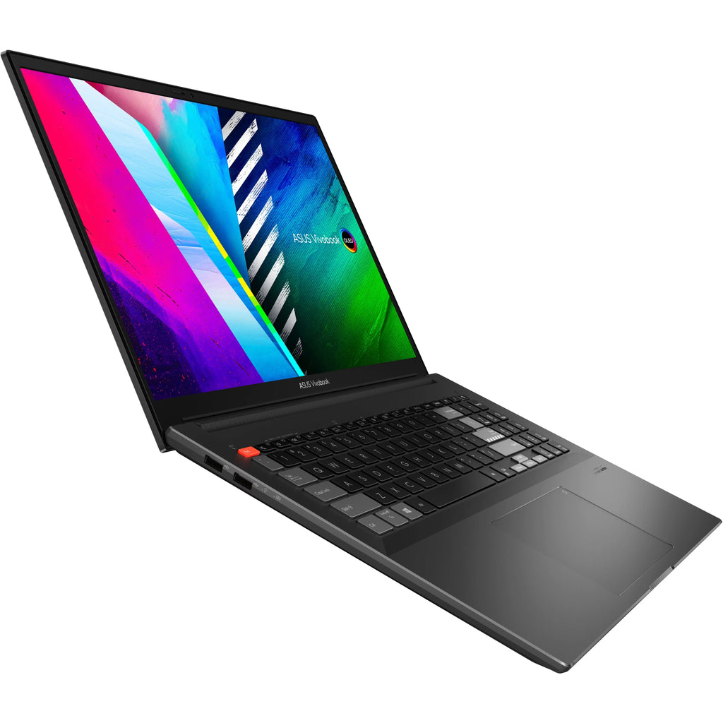 M7600, RTX GeForce 11 Pro 3050 1TB WQXGA+, 16\" NVIDIA Gray, RAM, 5800H, Ryzen 16X 16GB Windows Black/Earl Vivobook SSD, Home, M7600QE-DB74 7 Asus AMD Ti,