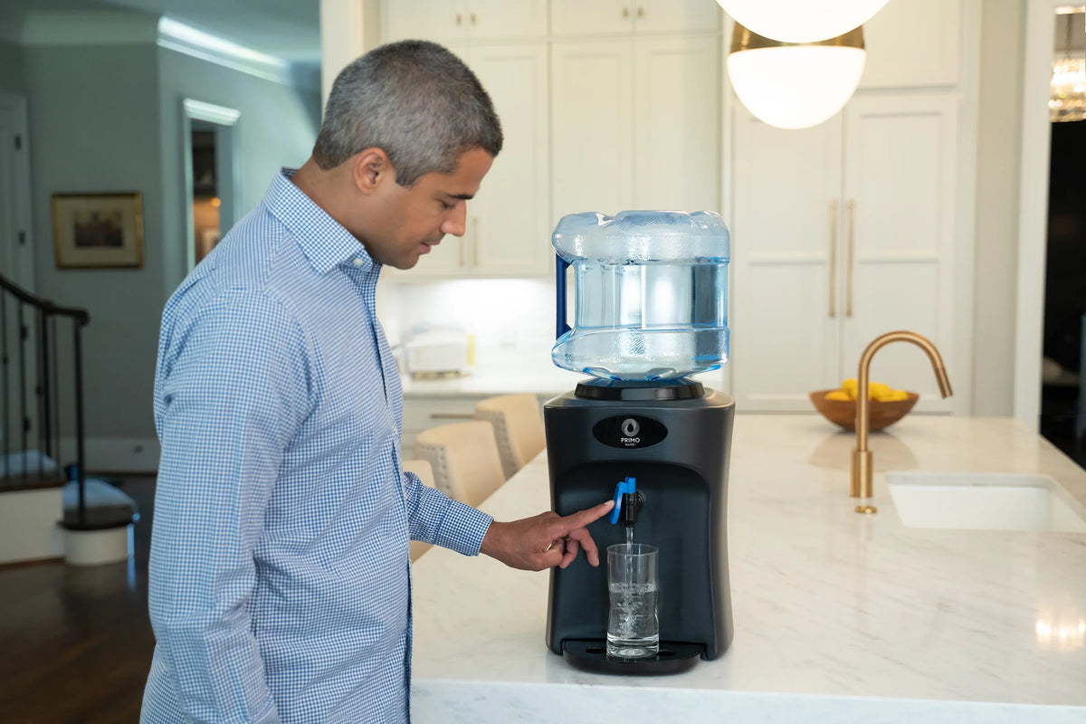 Loading, Water Room Dispenser Primo Gallon or Black, Temperature, 3 Top Countertop 5