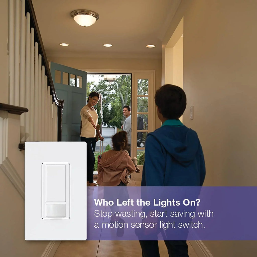 maestro 2a, neutral white lutron no single-pole, required, sensor (2-pack), switch ms-ops2-wh,