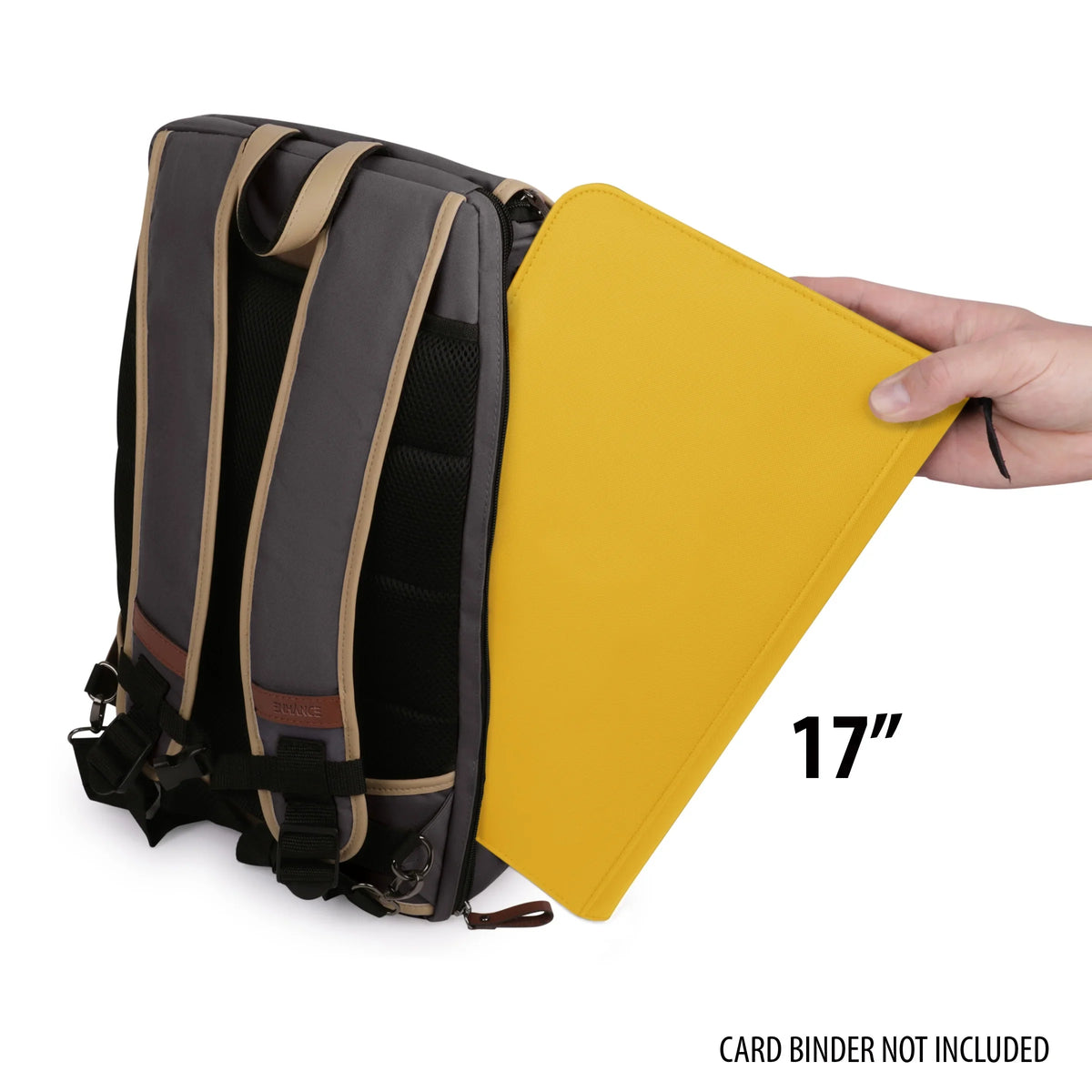 Storage Case Space ENHANCE Trading Playing Full-Size Backpack - Card Card for Box Card Binder