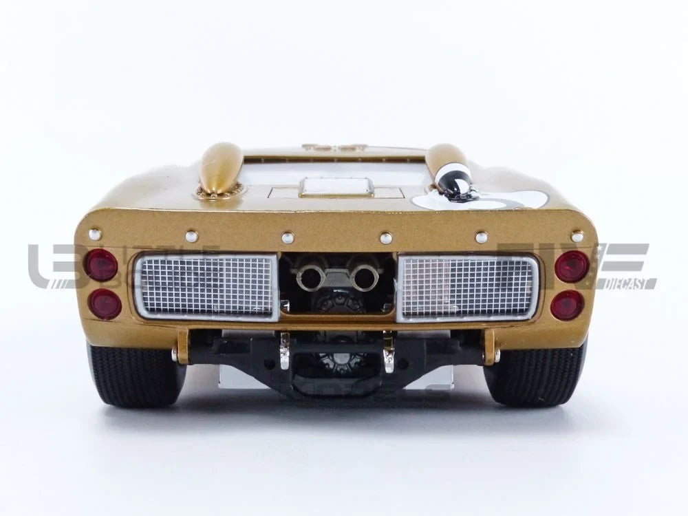 Shelby by Le MK II GT-40 Model Car #5 Mans 1966 1/18 Diecast Gold Collectibles