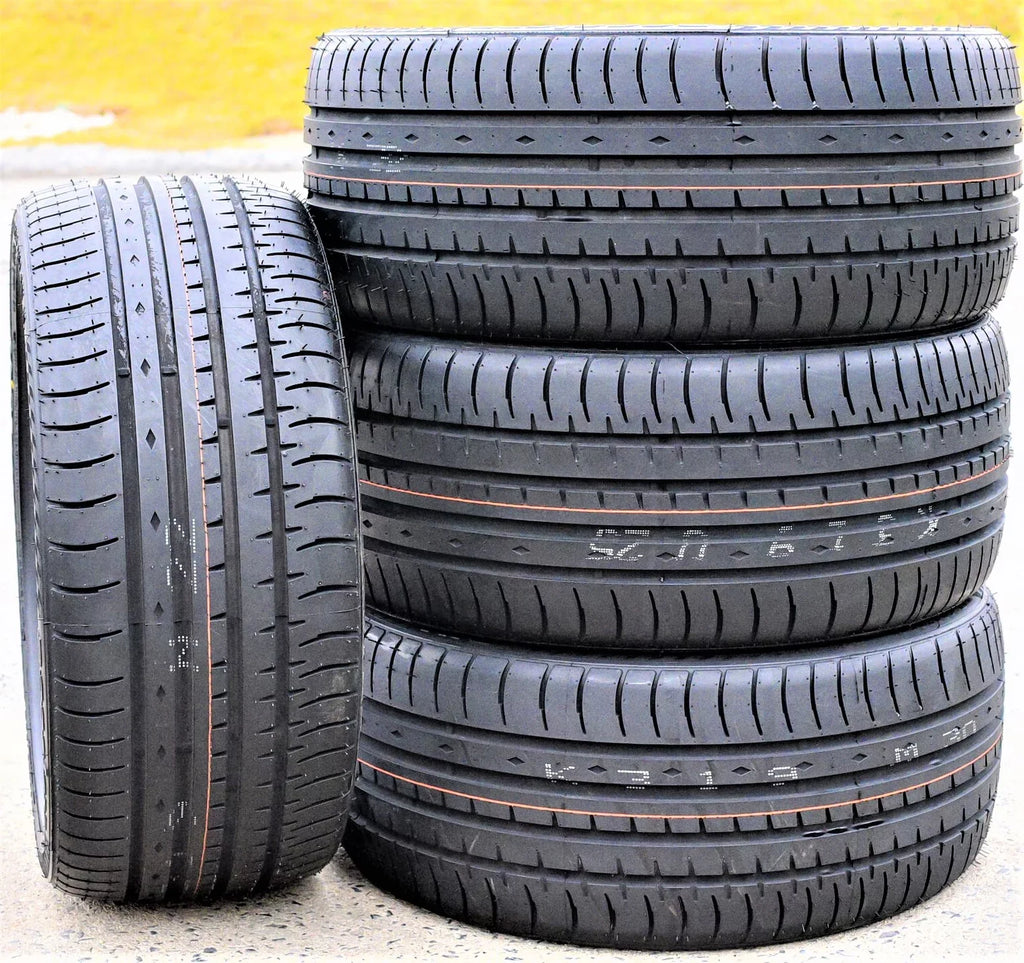 Titanium, Accelera 2 Fits: 95Y 2012-18 A/S Performance High 235/40ZR18 of Honda Pair 235/40R18 Focus XL Phi (TWO) Sport Civic Touring Tires 2017-23