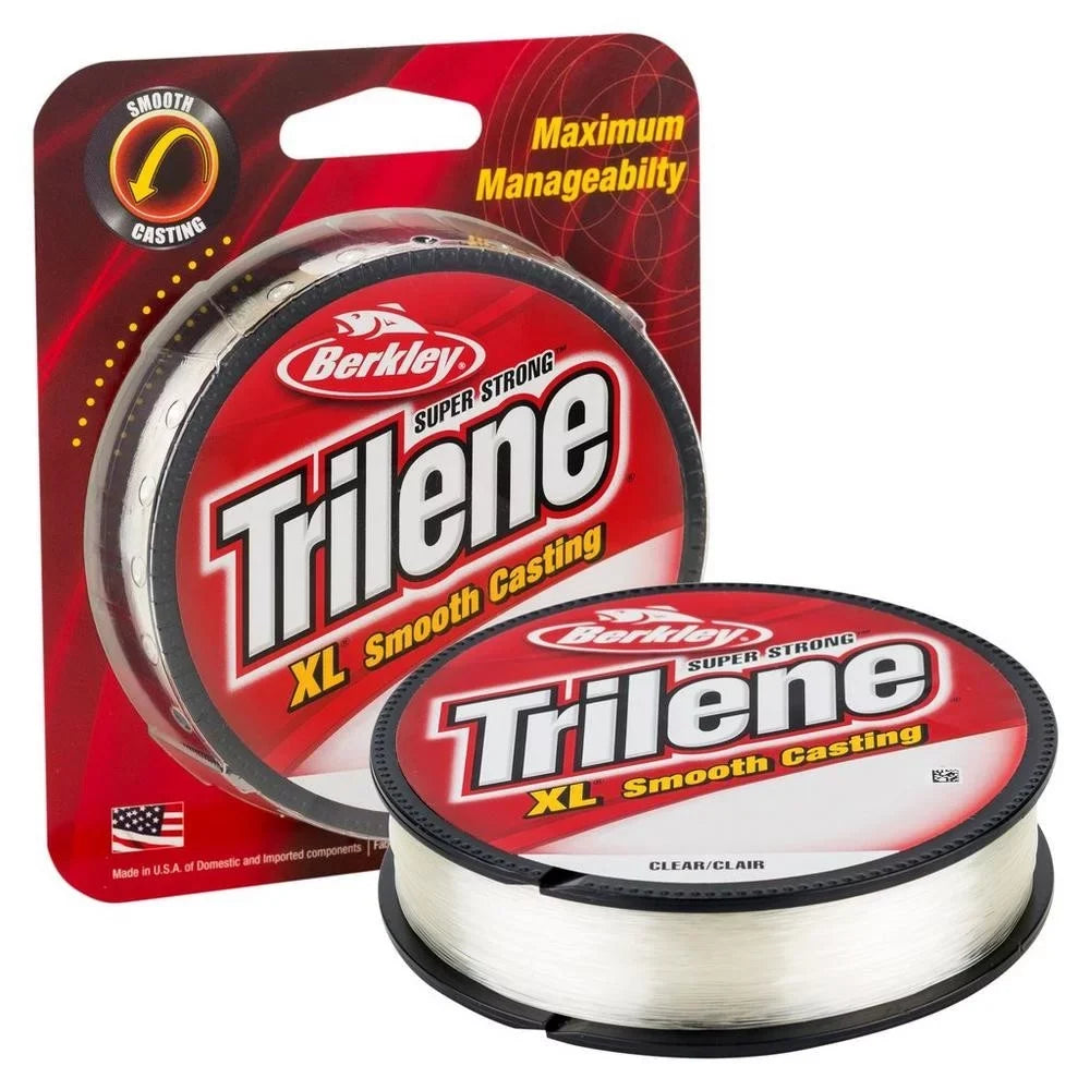| Clear, Fishing Monofilament 8lb Line Berkley XL®, 3.6kg Trilene®
