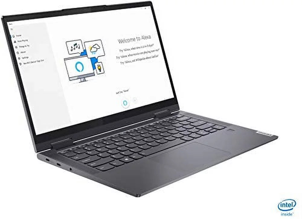 14 DDR4 Laptop Graphics Iris Backlit WI-FI 10 Windows i7-1165G7 12GB inch 2022 7i 4.0 LENOVO 512GB FHD Yoga 6 Core 2-in-1 Touchscreen Xe 11th Fingerprint EVO with Platform SSD KB Thunderbolt
