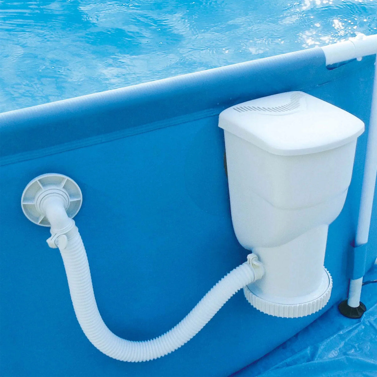 for SkimmerPlus 600 Gallons Waves Ground Pump Pools Summer Filter System Above