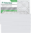 (6-Pack) Air HVAC MERV AC Furnace Pleated 8 10x16x4 Filters Filterbuy