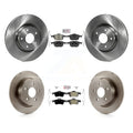 '- Escape C-Max And Front Rear Transit Kit Auto Rotors Brake For Disc K8A-102139 Semi-Metallic Pads