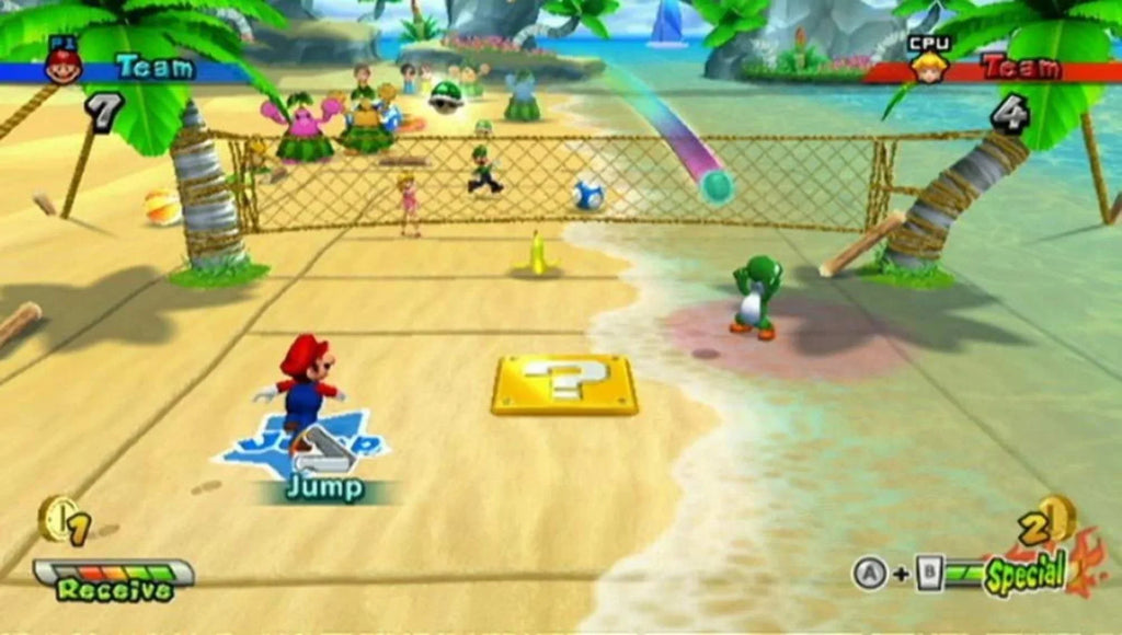 | Wii Mario Sports Nintendo Mix